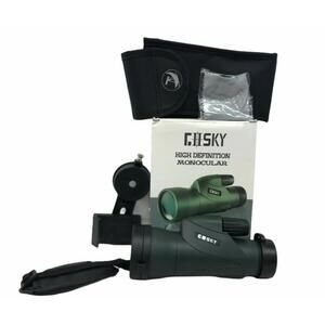 Gosky 12x55 High Definition Monocular Telescope and Quick Smartphone Holder BNIB